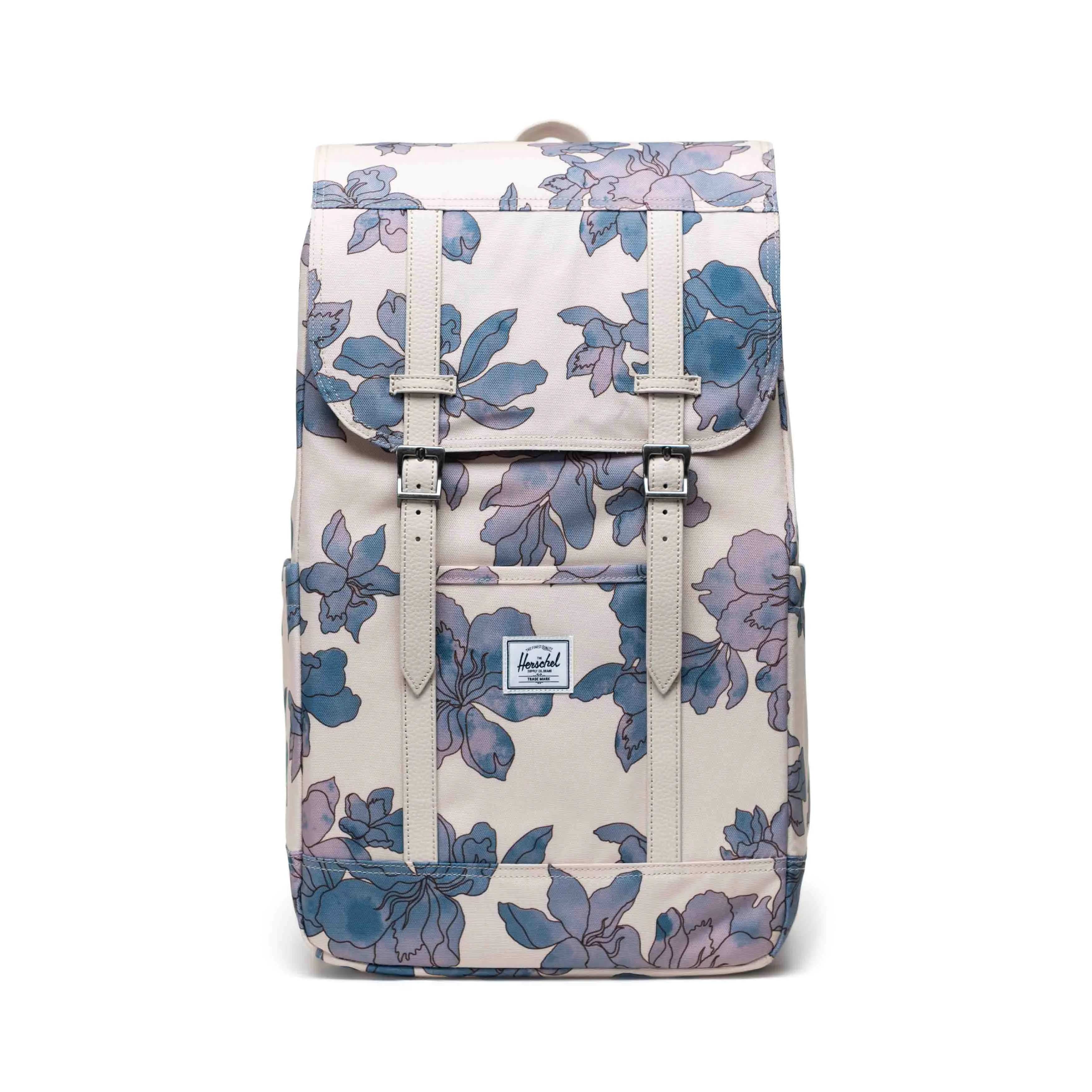 Mochila Herschel Retreat Moonbeam Floral Waves