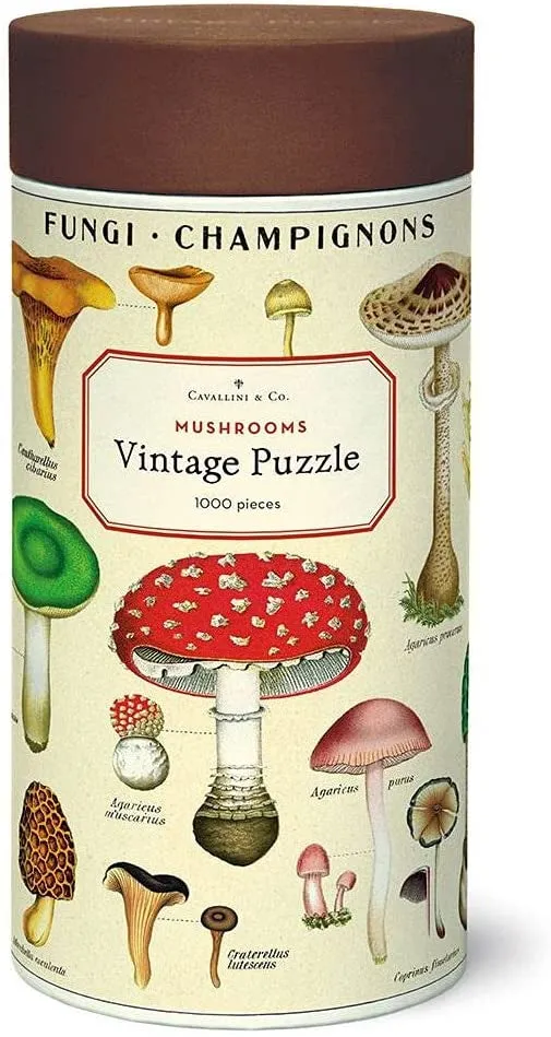 Mushrooms 1,000 Piece Puzzle