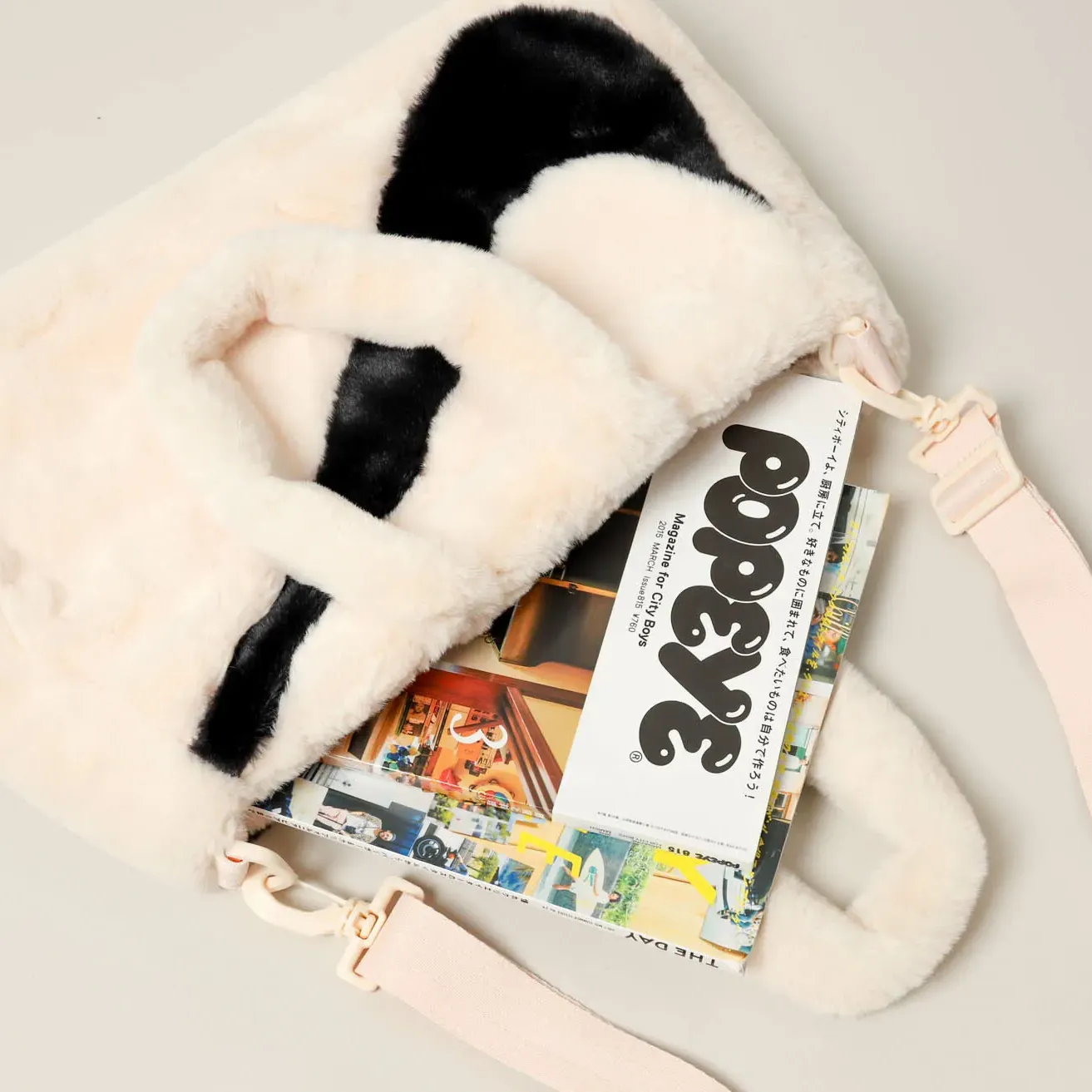 Nike Sportswear Faux Fur Tote Bag [DQ5804] [FB3050]