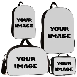 Personalized Full Color Backpacks / Lunch Bag / Duffel Bag - Your Design