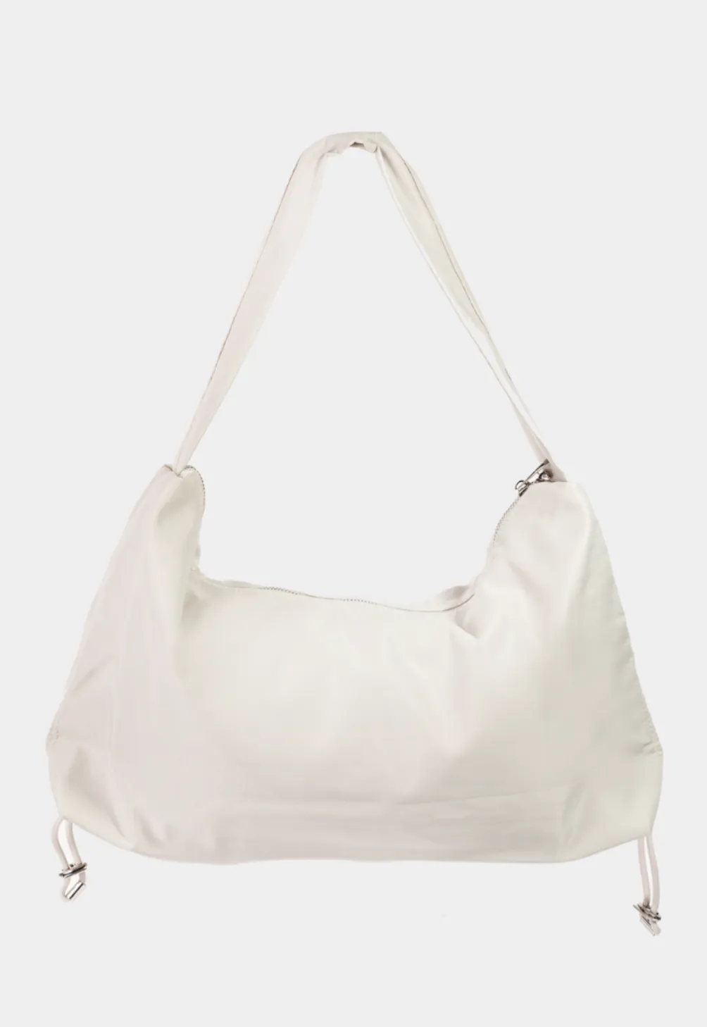 Phoebe Messenger Bag in Ivory