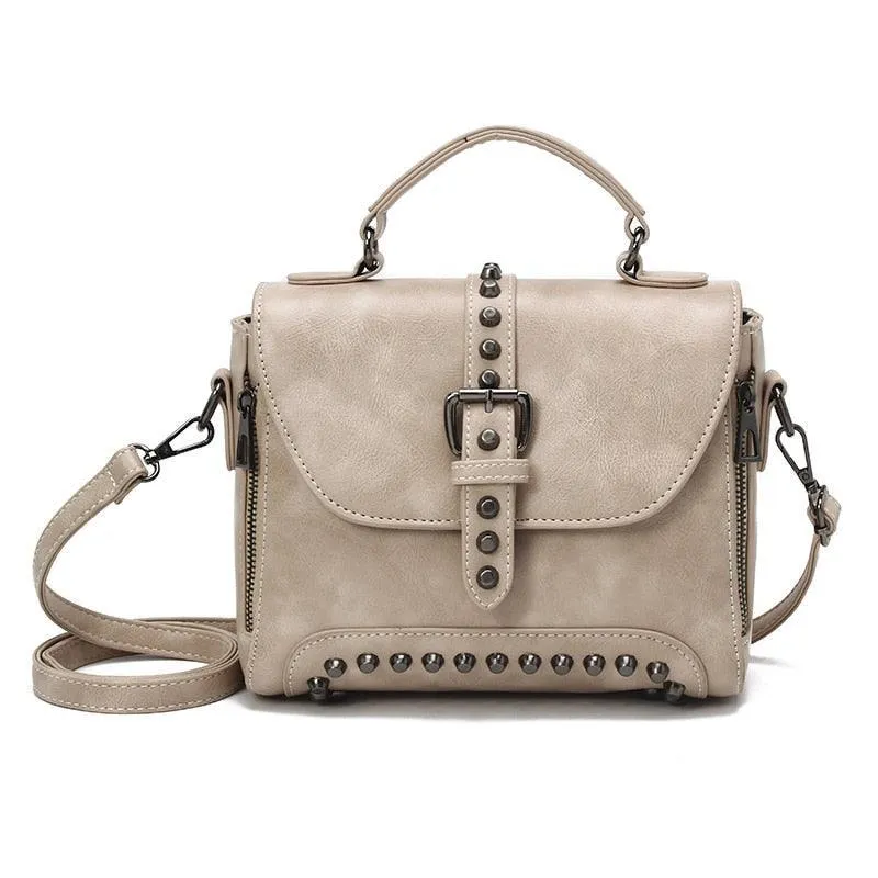 Pinned Leather Handbags