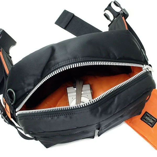 Porter Yoshida Japan Tanker Waist Bag Black [622-78302]