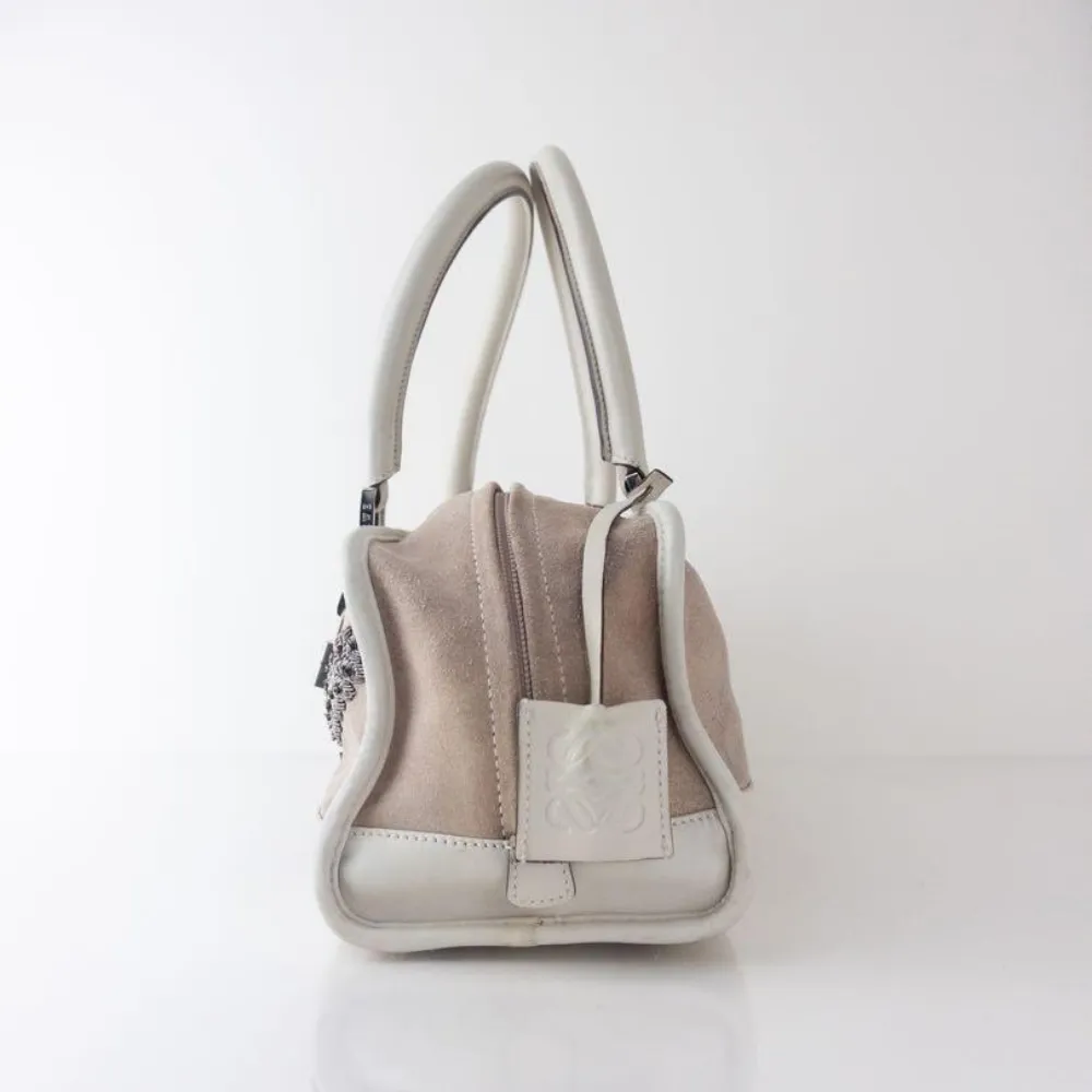 (Pre Owned) Loewe Amazona Suede Limited Collection - Beige