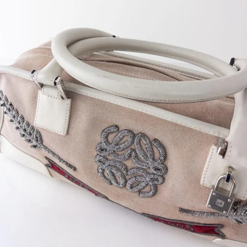 (Pre Owned) Loewe Amazona Suede Limited Collection - Beige