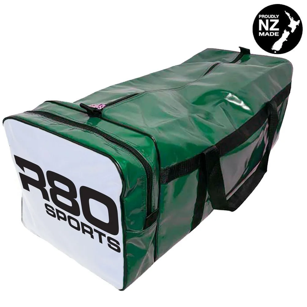 R80 Club Kit Colours Gear Bag Green with End Pocket