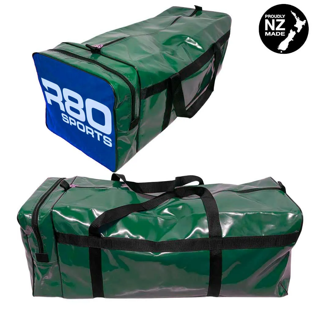 R80 Club Kit Colours Gear Bag Green with End Pocket