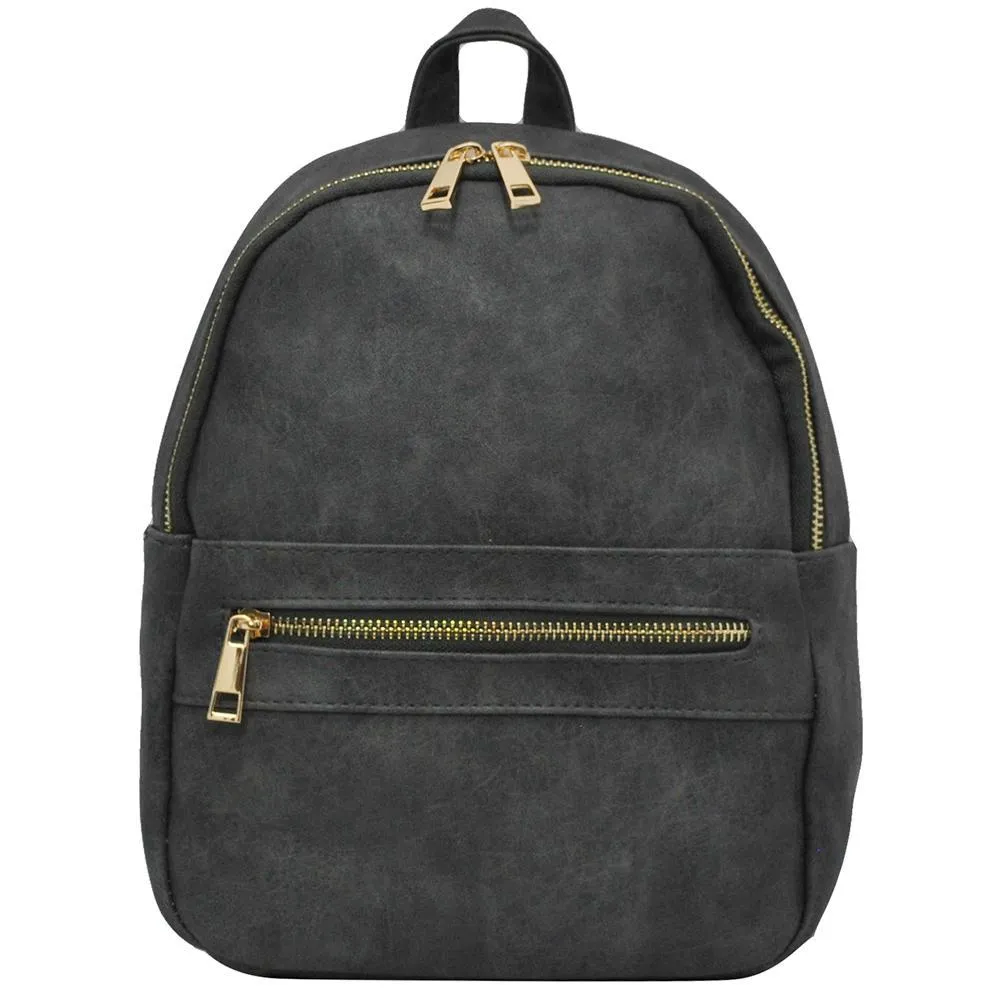 SALE! Dark Gray NGIL Faux Leather Mini Backpack