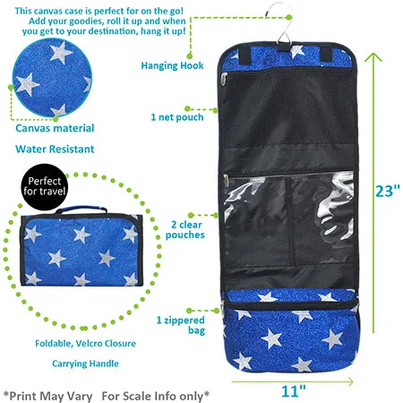 !SALE! Royal Blue Super Star NGIL Traveling Toiletry Bag