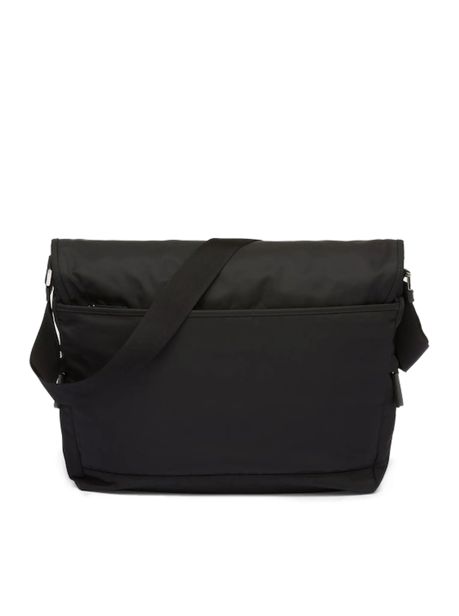 Shoulder bag in Re-Nylon and Saffiano