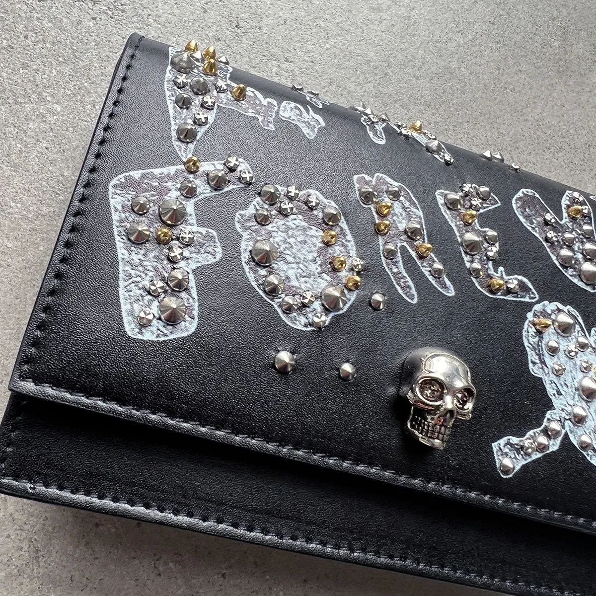 Skull Mini Bag Forever AMQ, Black