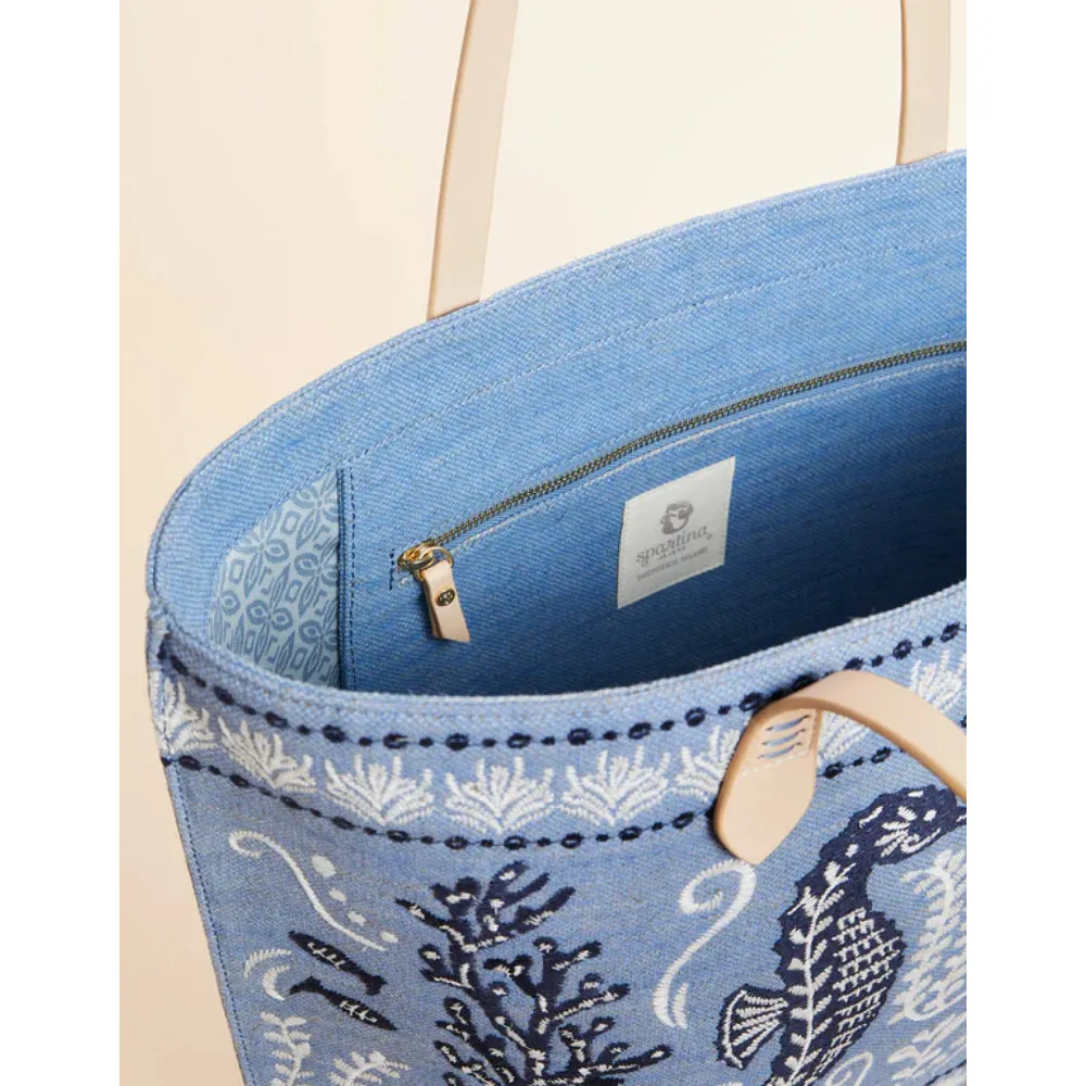 Spartina Fiesta Tote - Hamilton Seahorse