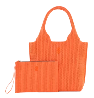 Sutton City Tote - Orange Stripe - Medium