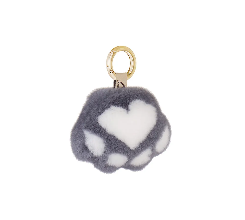 TARRAMARRA Fluffy Cat Paw Keyring