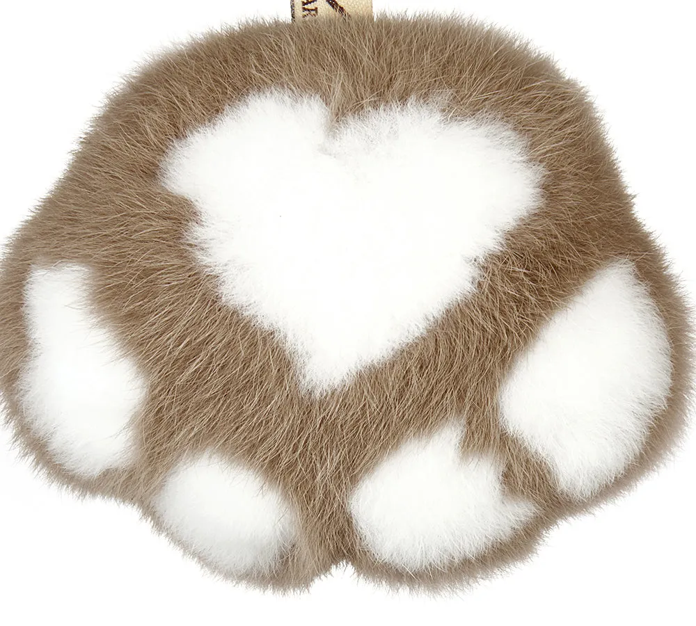 TARRAMARRA Fluffy Cat Paw Keyring