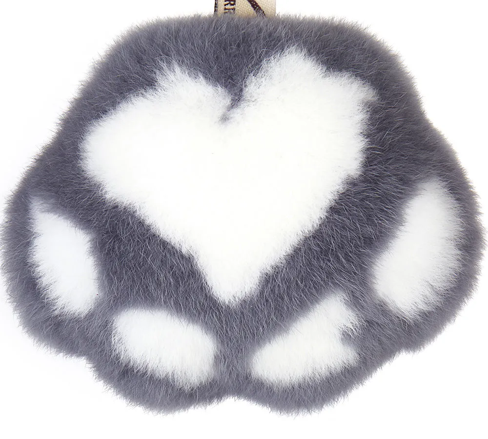 TARRAMARRA Fluffy Cat Paw Keyring