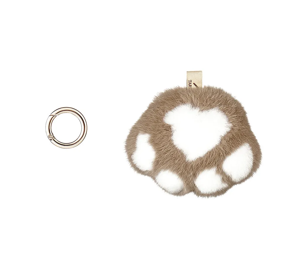 TARRAMARRA Fluffy Cat Paw Keyring