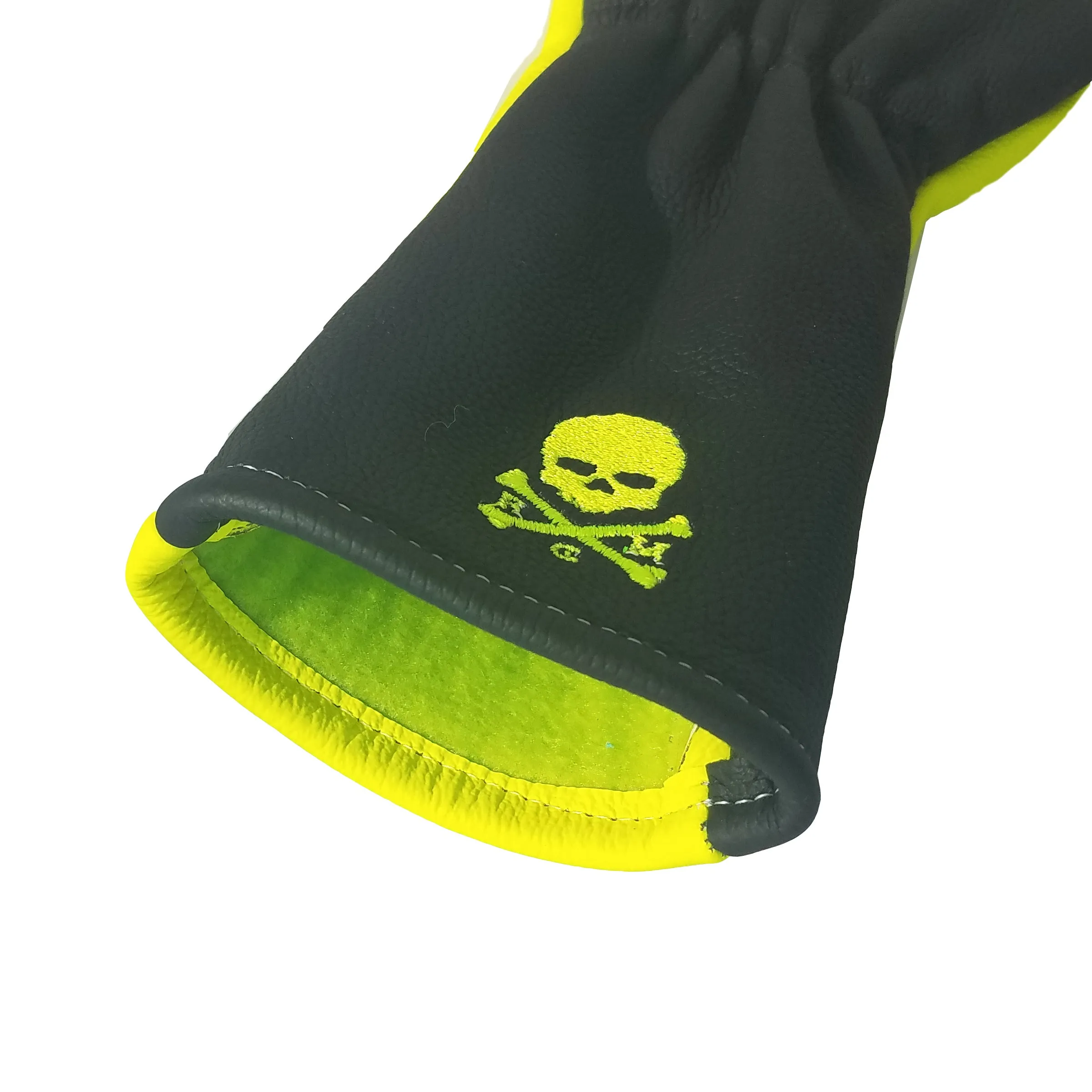 The Neon Yellow Panda with Guns Fairway Wood Headcover