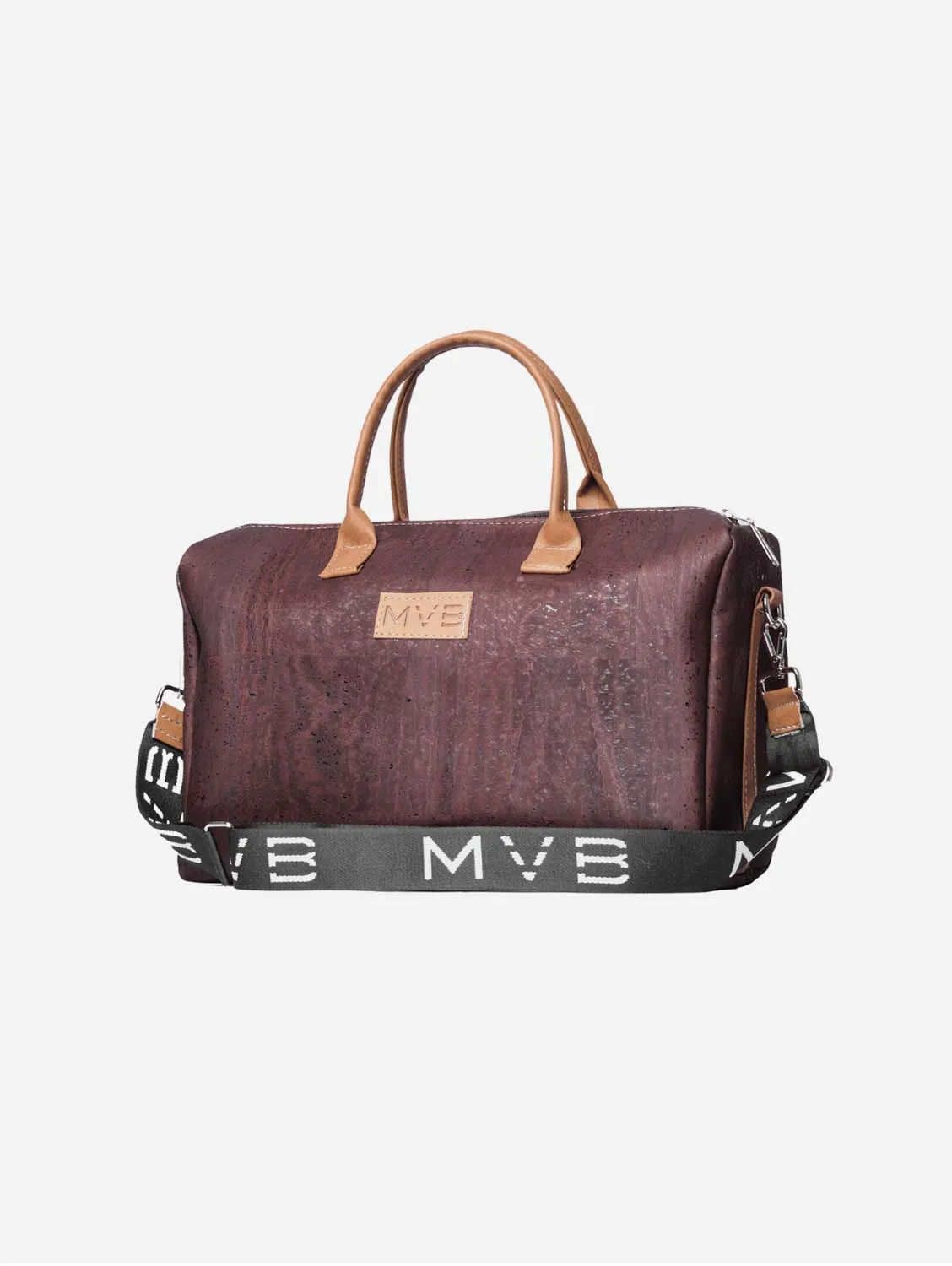 The Vegan Cork Bowling Bag | Brown