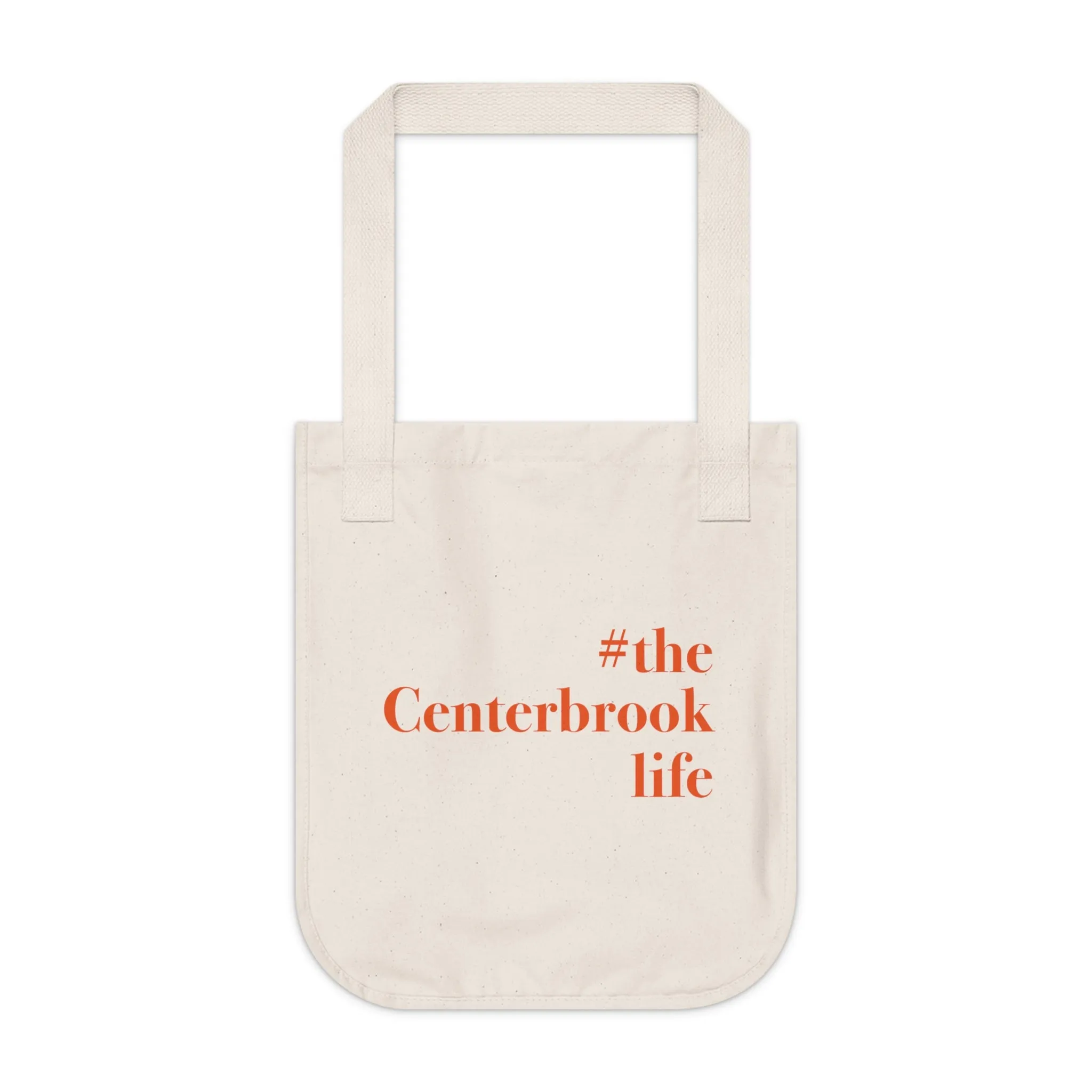 #thecenterbrooklife Organic Canvas Tote Bag