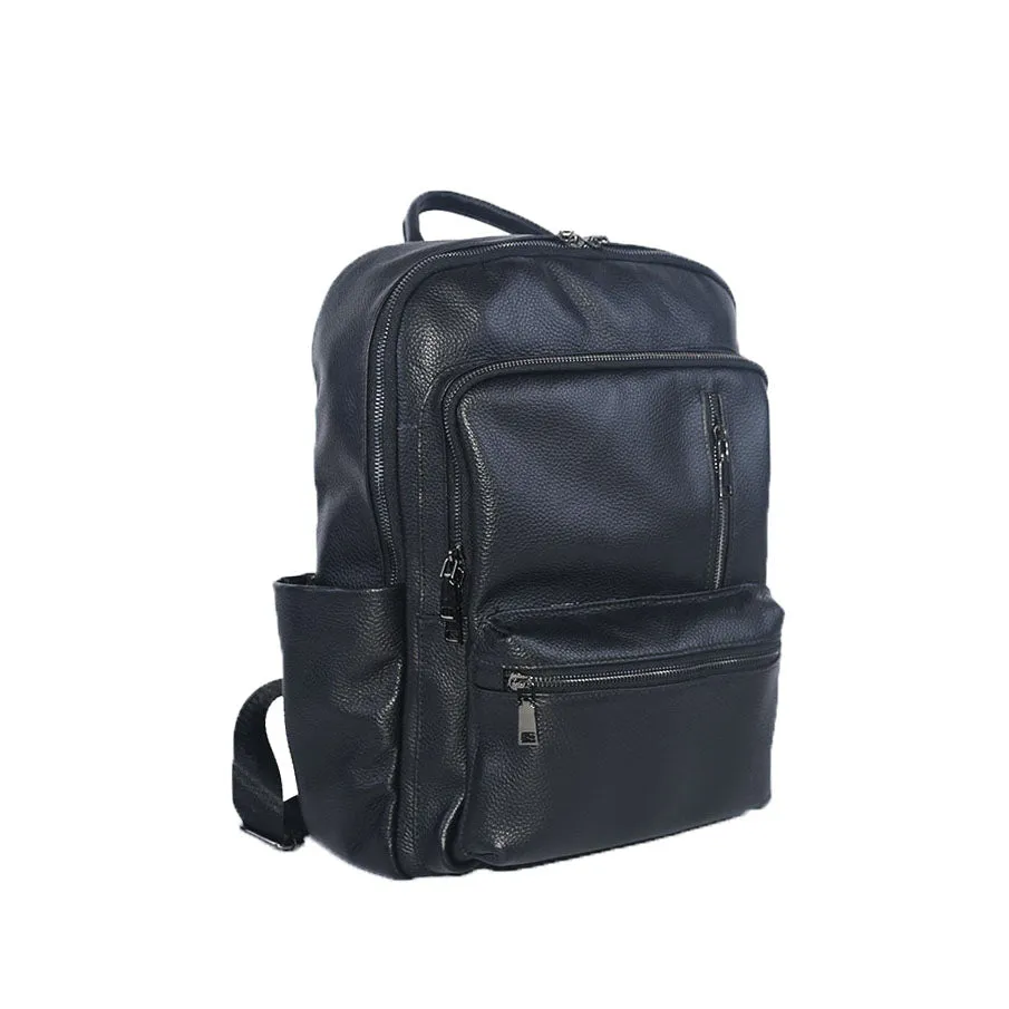 Unisex cowhide leather backpack V3