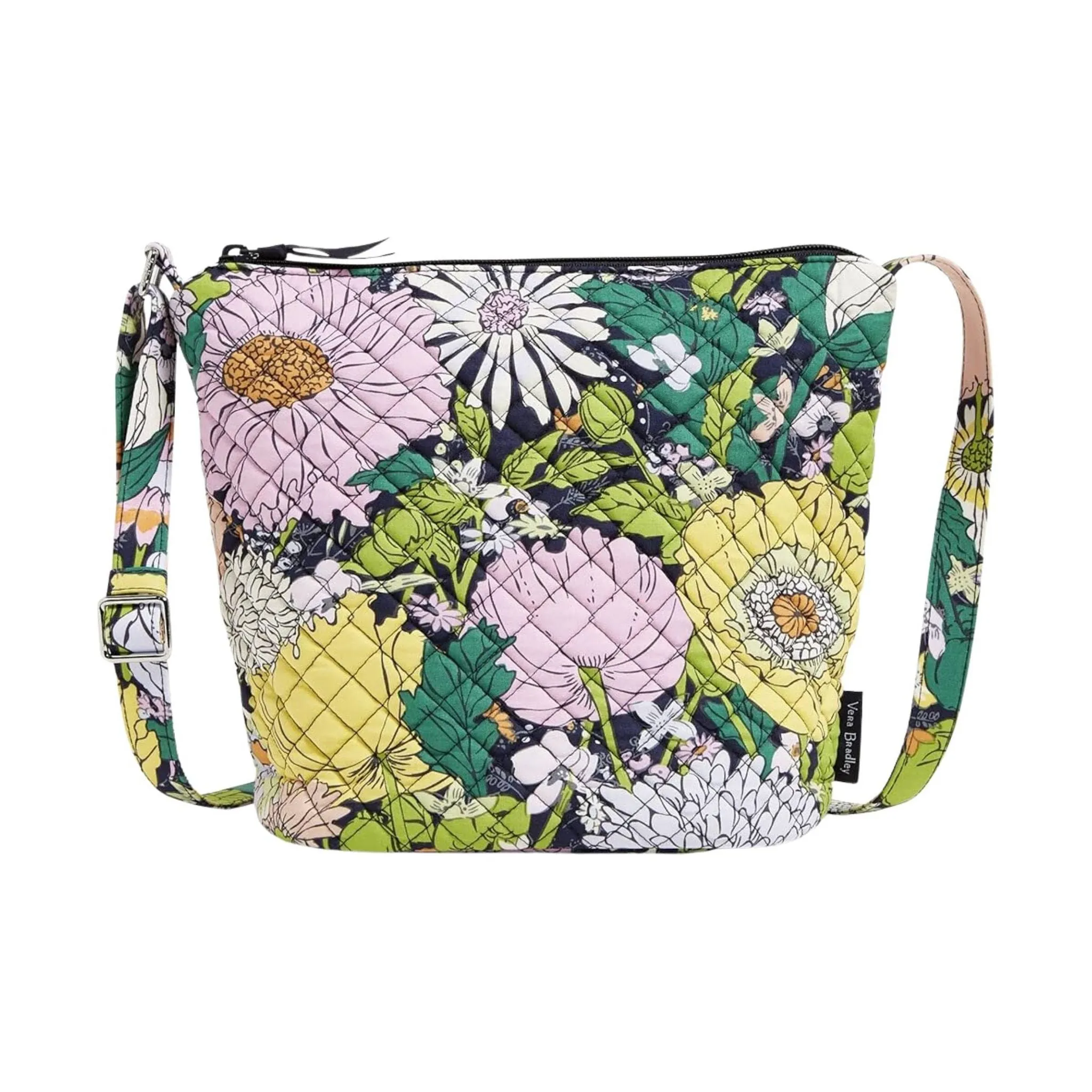 Vera Bradley Bucket Crossbody Bag - Bloom Bloom