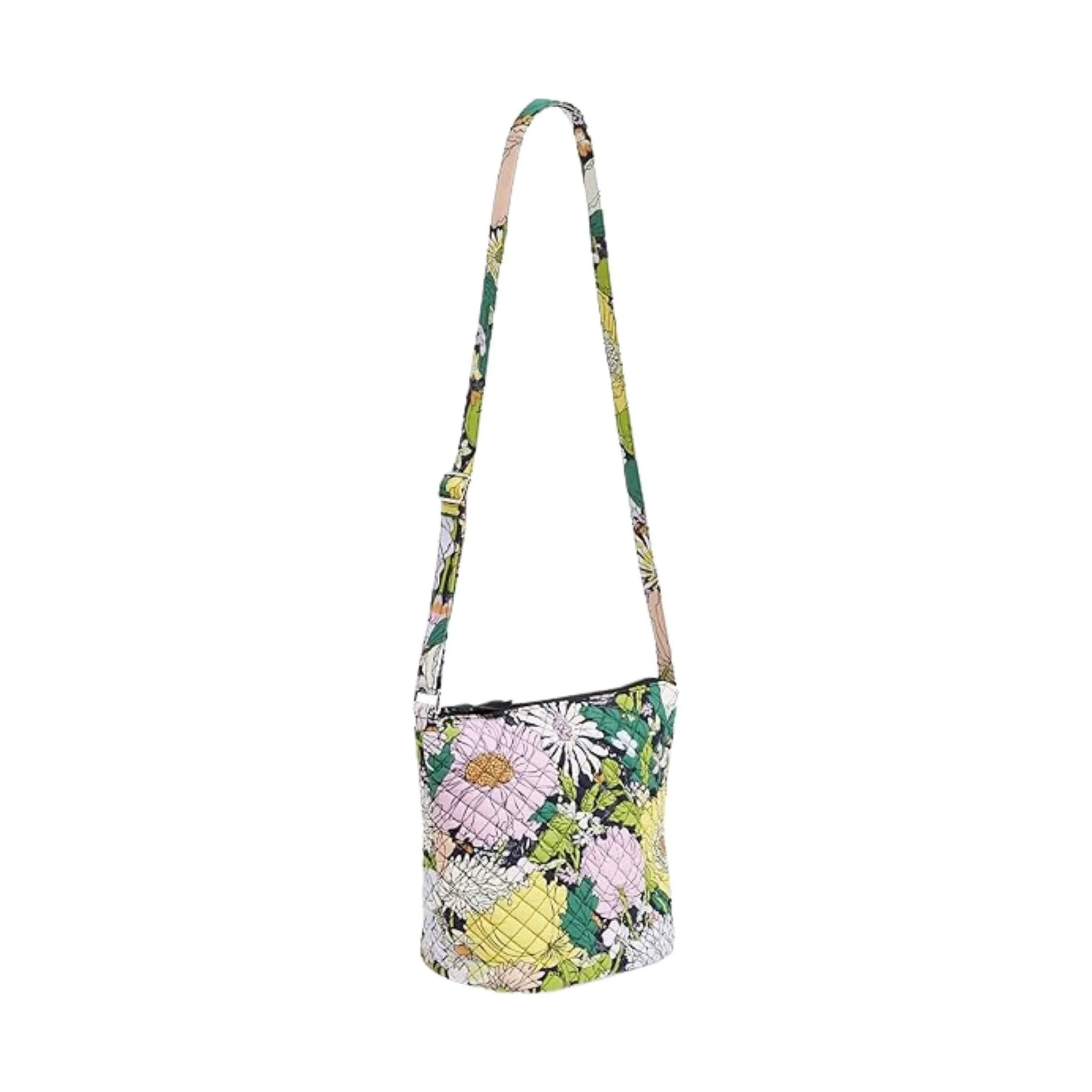 Vera Bradley Bucket Crossbody Bag - Bloom Bloom