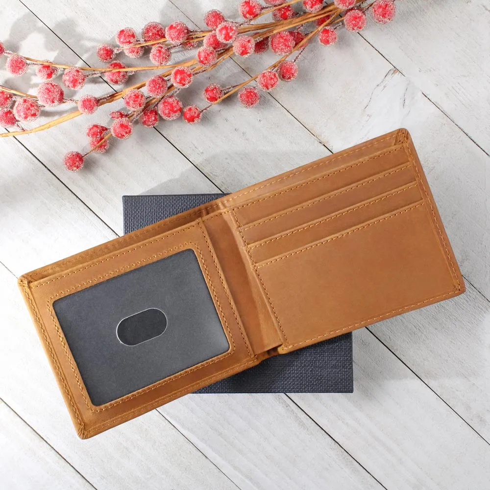 Wallet Design_Dad You Are the Best Leather Wallet