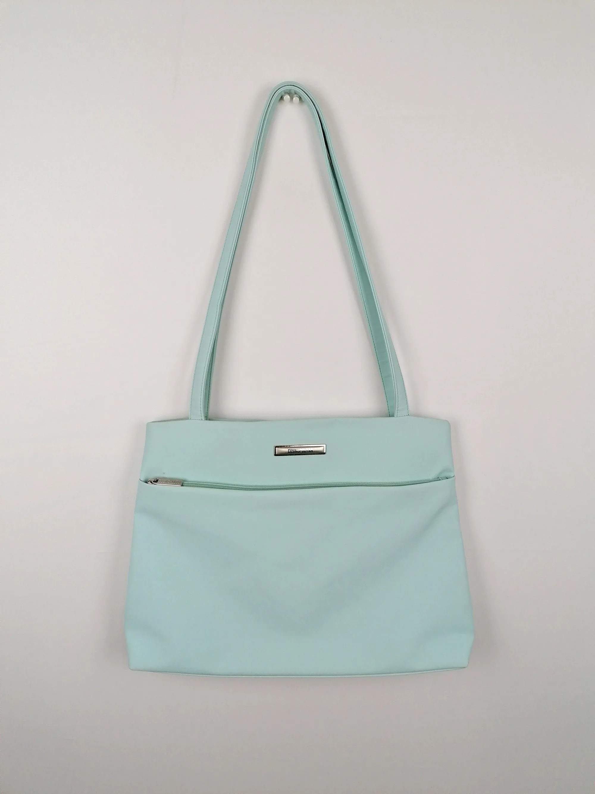 Y2K COSMOPOLITAN Tote Bag Pastel Blue